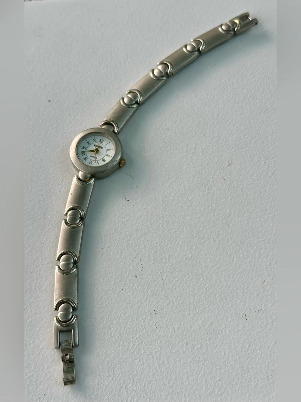 Silver-Tone Women's Bracelet Watch